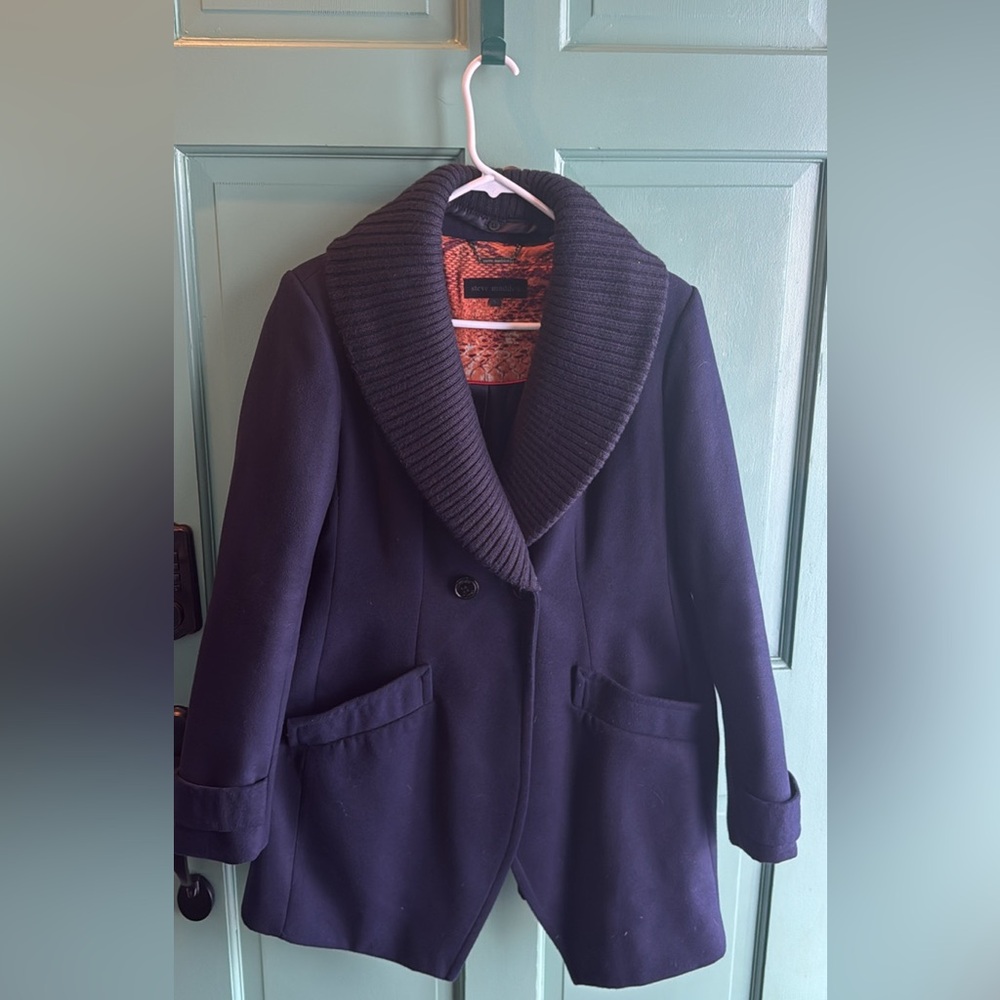 Steve Madden Double Breasted Pea Coat- Size L.  Great condition